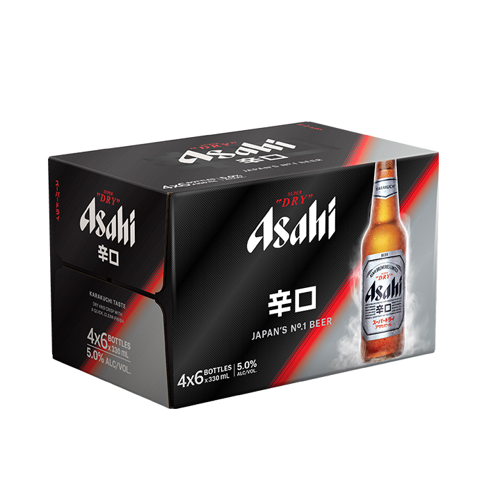 Asahi Super Dry 24 Pack Bottles product image