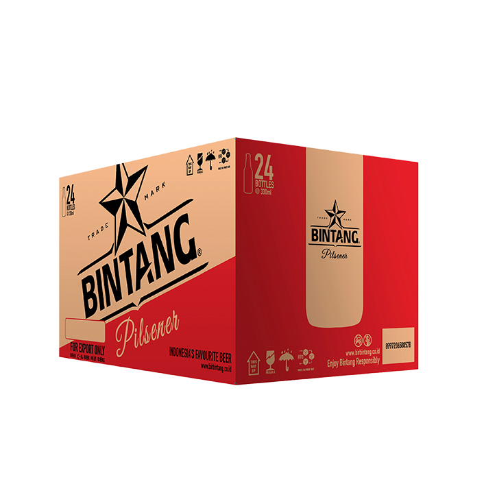 Bintang Pilsner 24 Pack Bottles product image