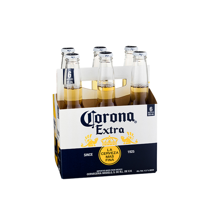Corona Extra 6 Pack Bottles product image