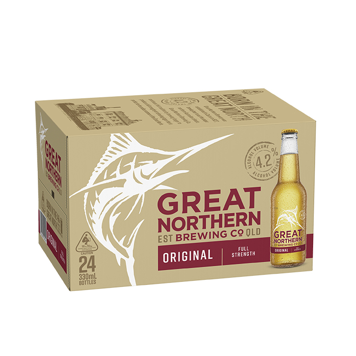 Great Northern Brewing Company Original Lager 24 Pack Bottles product image