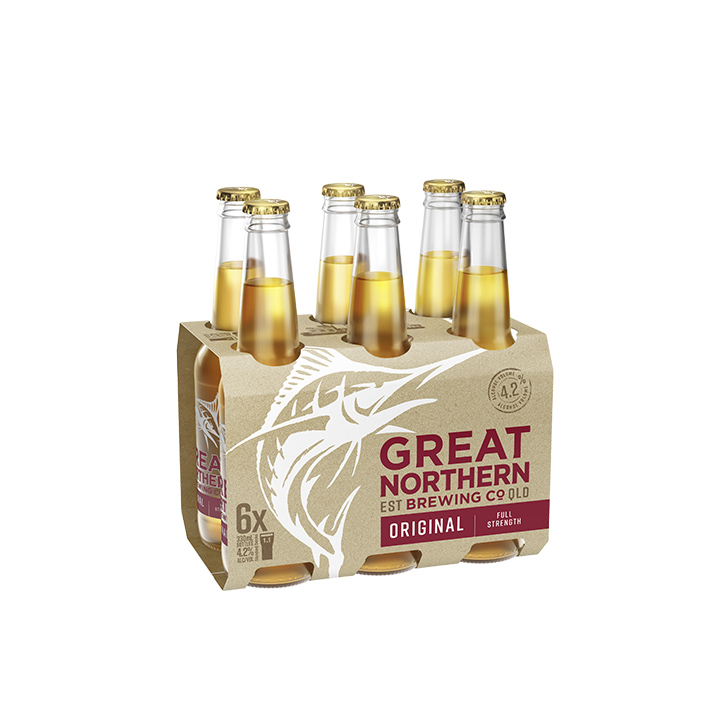 Great Northern Brewing Company Original Lager 6 Pack Bottles product image