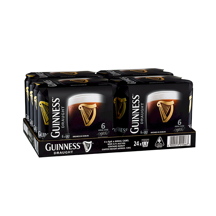 Guinness Draught 24 Pack Cans product image