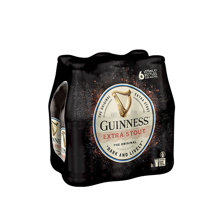 Guinness Stout 6 Pack Bottles product image