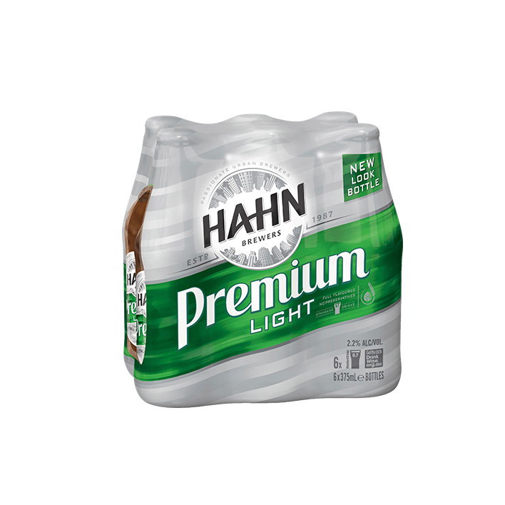 Hahn Premium Light 6 Pack Bottles - Fresh Boxed