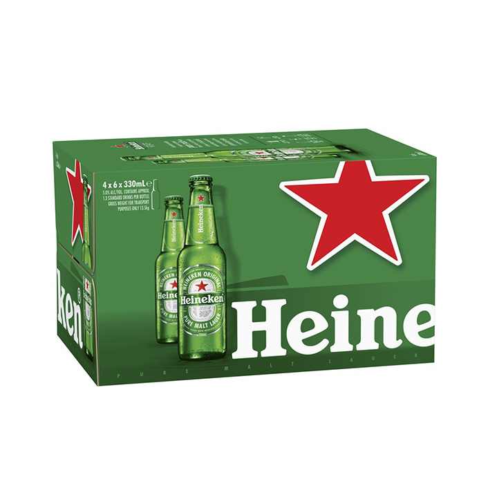 Heineken Lager 24 Pack Bottles product image