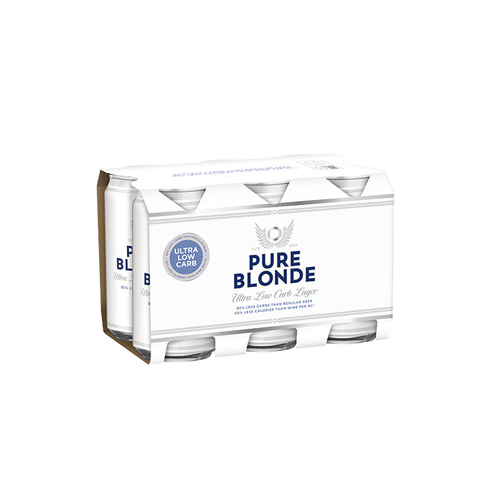 Pure Blonde 6 Pack Bottles product image