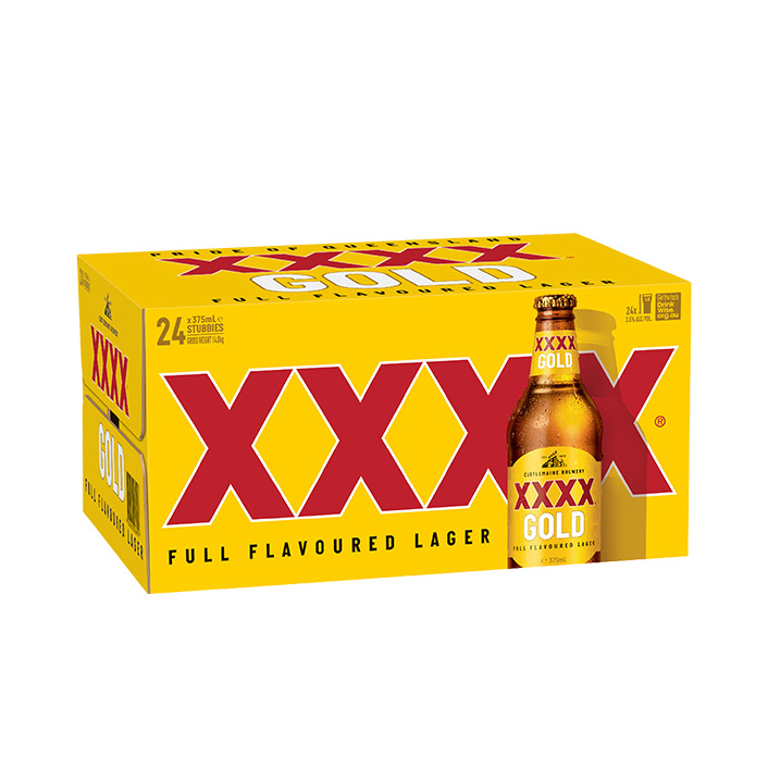 XXXX Gold 24 Pack Bottles product image