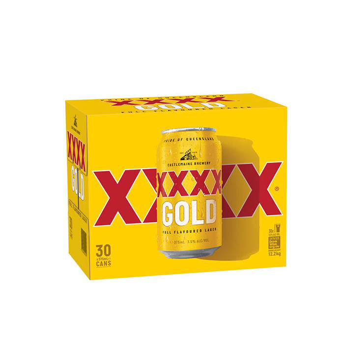 XXXX Gold 30 Pack Cans product image