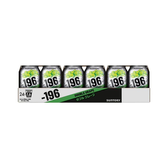 Suntory 196 Double Grape 24 Pack Cans product image