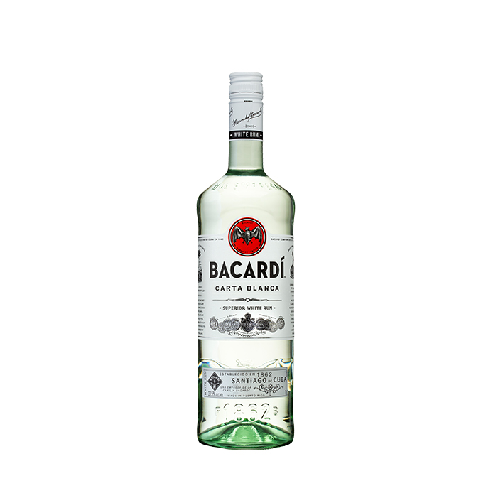 Bacardi White Rum 1L product image