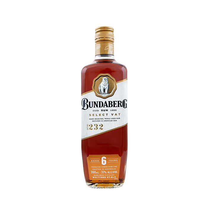 Bundaberg Select Vat 6 Year Old Rum 700ml product image