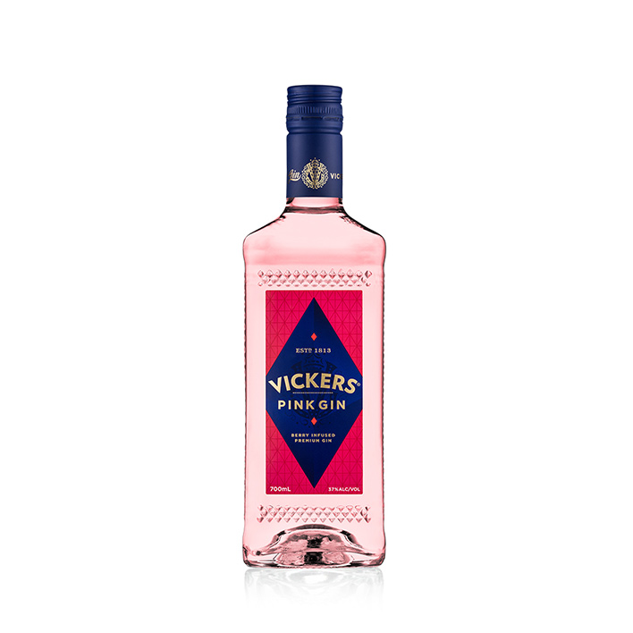 Vickers London Pink Gin 700ml product image