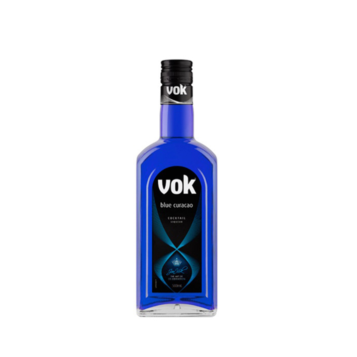 Vok Blue Curacao Liqueur 500ml product image