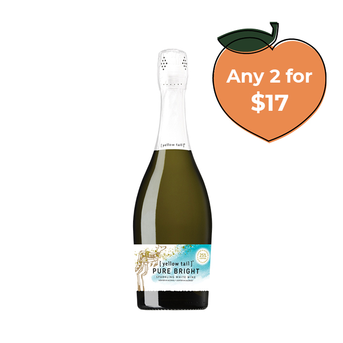 Yellow Tail Pure Bright Sparkling White Wine 750ml product image